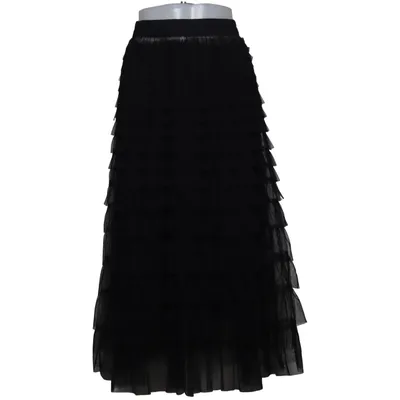 Tulle skirt (Black) from Remix Elastane, Polyester