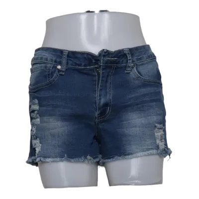 Jeansshorts (Blå) fra Celebrity Pink Bomuld, Elastan, Polyester, Viscose
