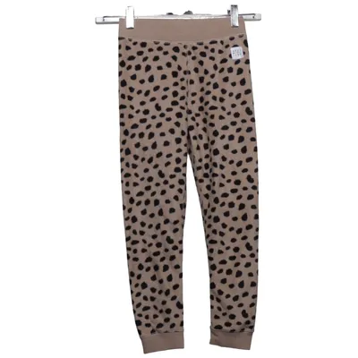 Mjukisbyxor (Beige, Svart) från Minimarket Polyester