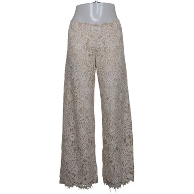 Palazzo broek (Beige, Wit) van Alexis