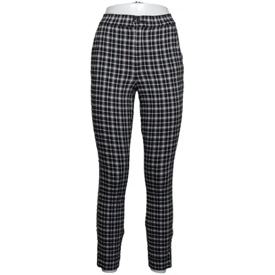 Broek (Zwart, Wit, Meerkleurig) van Abercrombie Elastaan, Polyester, Viscose