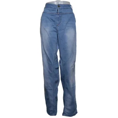 Spijkerbroek (Blauw) van Denim Identity by Zizzi Katoen, Elastaan, Polyester, Viscose