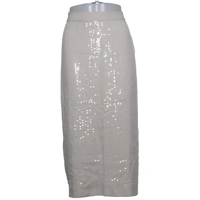Maxi nederdel (Eryka) fra By Malene Birger Elastan, Polyester, Viscose