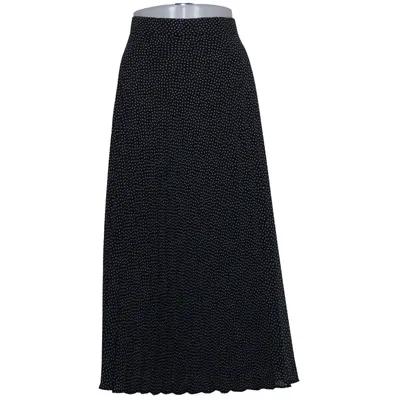 Maxi skirt (Black) from Bialcon Polyester