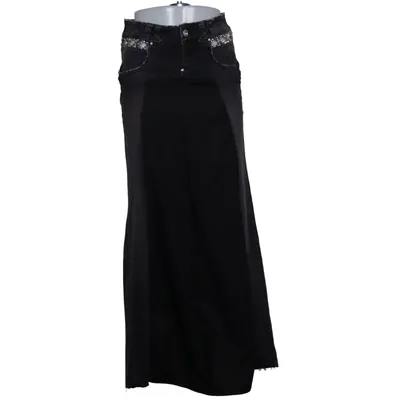 Denim skirt (Gray, Black) from Met Cotton, Elastane