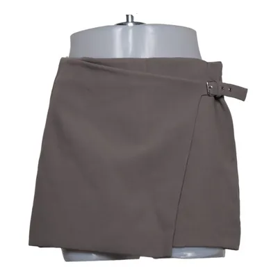 Jupe-short (Beige) de Zara Élasthane, Polyester, Viscose