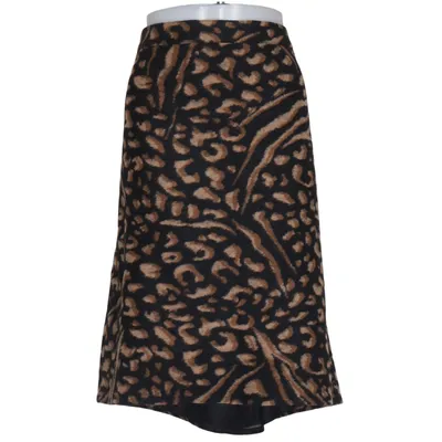 Skirt (Black, Brown) from Gerry Weber Edition Polyester, Wool