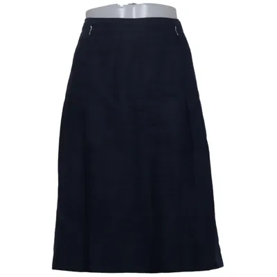 Skirt (Blue) from La Ligna Acetate, Linen