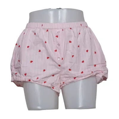 Pyjamasshorts (Pink, Rød) fra Gina Tricot Bomuld