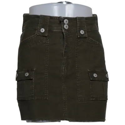 Skirt (Green) from American Eagle Cotton, Elastane