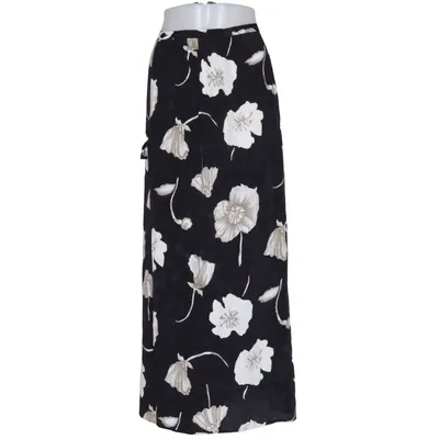 Jupe portefeuille (Noir, Blanc) de CCDK Viscose