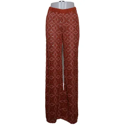 Pantalon (Rouge, Rose, Multicolore) de H&M x The White Lotus Coton, Polyester