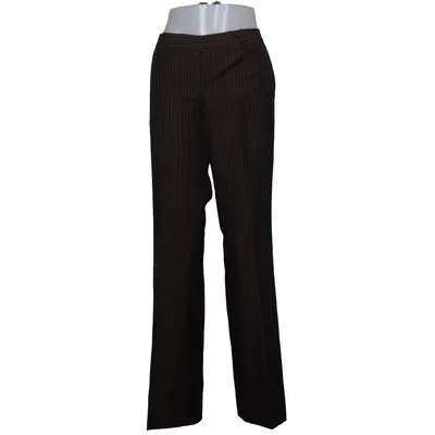 Kostymbyxor (Brun) från Massimo Dutti Woman Mohair, Viskos, Ull