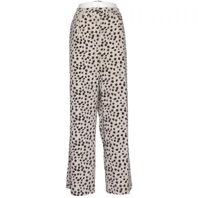 Palazzo broek (Beige, Zwart) van Esmara Elastaan, Gerecycled polyester, Viscose