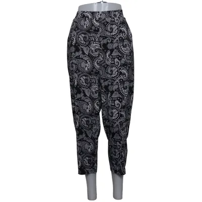 Pajama pants (Black, White) from Cellbes Woman Elastane, Polyester