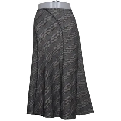Skirt (Gray, Black) from Hirsch Elastane, Polyester, Viscose