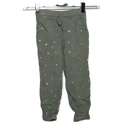 Pants (Green, Multicolored) from H&M Viscose