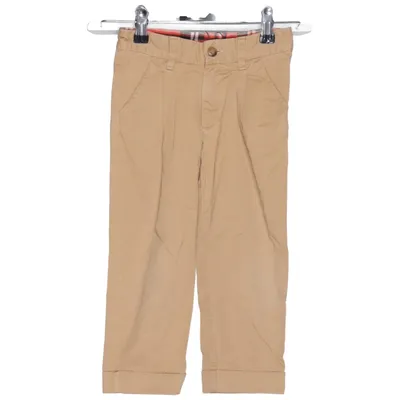 Chinos (Brun) fra Mini Rodini Elastan, Økologisk bomuld