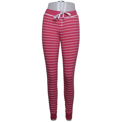 Pyjamasbyxor (Rosa, Vit) från Janina Bomull, Elastan