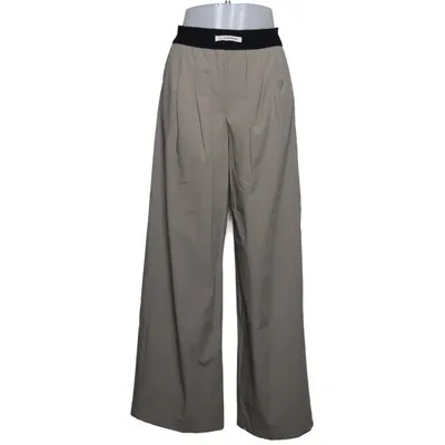 Palazzo broek (Beige) van Bershka Elastaan, Polyester, Viscose