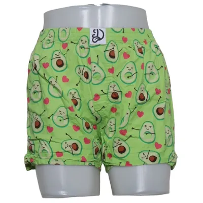 Short de pyjama (Vert, Multicolore) de Dedoles Coton