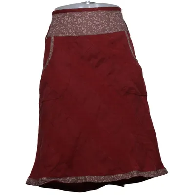 Kjol (Röd, Beige) från Potatoes Bomull, Linne, Polyester