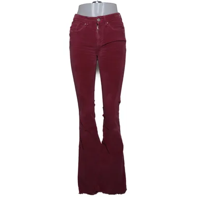 Corduroy pants (Red) from Costes Rebel Cotton, Elastane