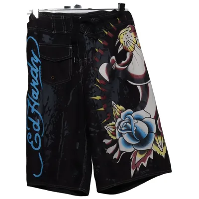 Badeshorts (Sort, Flerfarvet) fra Ed Hardy Bomuld