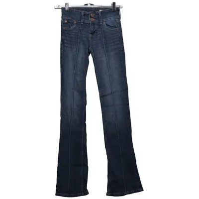 Spijkerbroek (Blauw) van Bershka Katoen, Elastaan