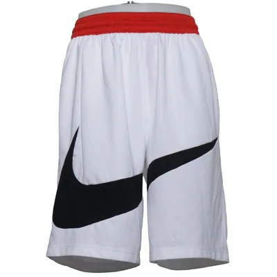 Short de basketball (Blanc, Noir, Rouge) de Nike Polyester