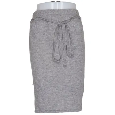 Jupe (Gris) de Jucca Laine d'alpaga, Polyamide