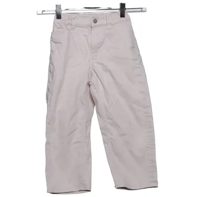 Jean (Beige) de Uniqlo Coton, Élasthane, Polyester
