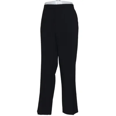 Pantalon de costume (Noir) Cupro