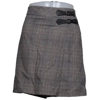 Jupe (Gris, Beige, Multicolore) de ESPRIT Collection Acétate, Coton