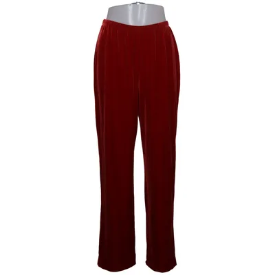Sweatpants (Red) from Kim & Co Elastane, Polyester
