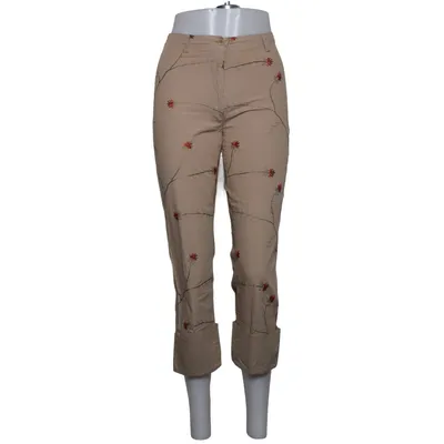 Pantalon (Beige, Rouge) de Ambiente Coton, Élasthane