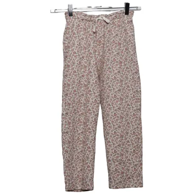 Byxor (Vit, Brun) från Newbie by KappAhl Bomull, Elastan, Polyester