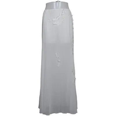 Jupe de plage (Blanc) de Boohoo Élasthane, Polyester