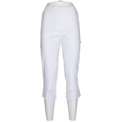 Three-quarter pants (White) from Zac & Rachel Elastane, Polyamide, Polyester, Viscose
