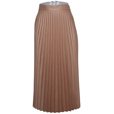Maxirock (Beige) von Zara Woman Elasthan, Polyester, Viskose