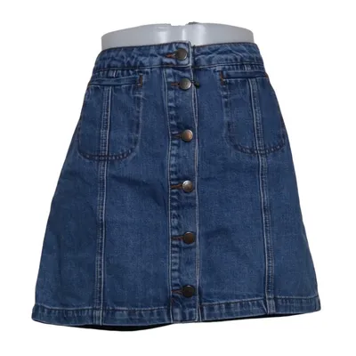 Denim skirt (Moto) from Topshop Moto Cotton