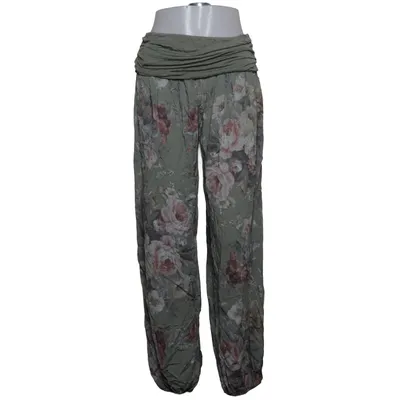 Sarouel (Vert, Multicolore) de Luisa Viscose