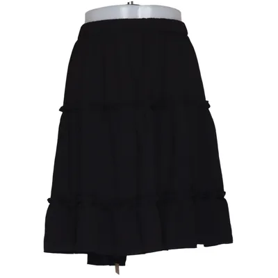 Jupe (Noir) de Shein Curve Élasthane, Polyester