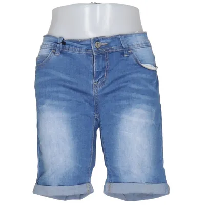 Denim shorts (Blue) from My Hailys Cotton, Elastane, Polyester, Viscose