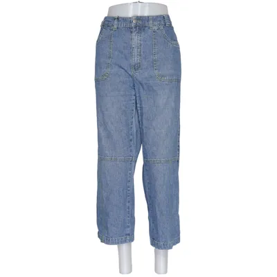 Jeans (Blå) från Meine GröBe Bomull, Elastan
