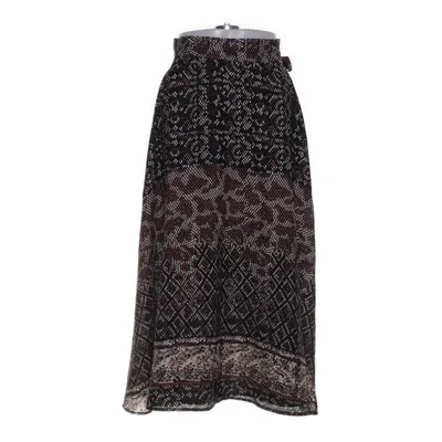 Maxi rok (Zwart, Meerkleurig) van Indiska Polyester
