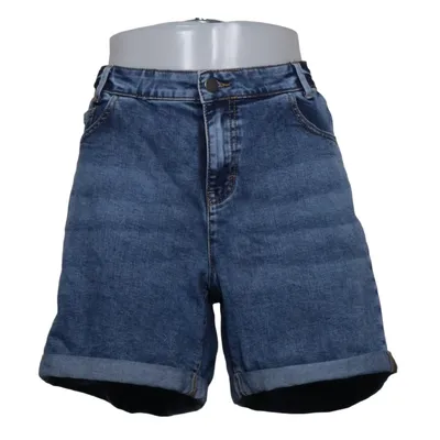 Short en jean (Bleu) de MyWear Woman Coton, Élasthane, Polyester, Viscose