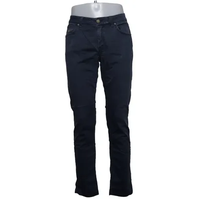 Pantalon (Bleu) de Hansen & Jacob Coton, Élasthane