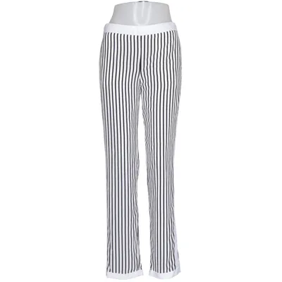 Pantalon patte d'éléphant (Noir, Blanc) de J Brand Polyester, Viscose