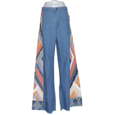 Jeans (Blau, Mehrfarbig) von Free People Baumwolle, Polyester, Viskose